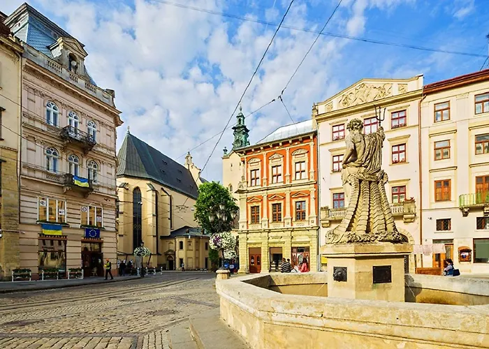 з дизайнерським ремонтом в центрі львова- Eco Style * リヴィウ